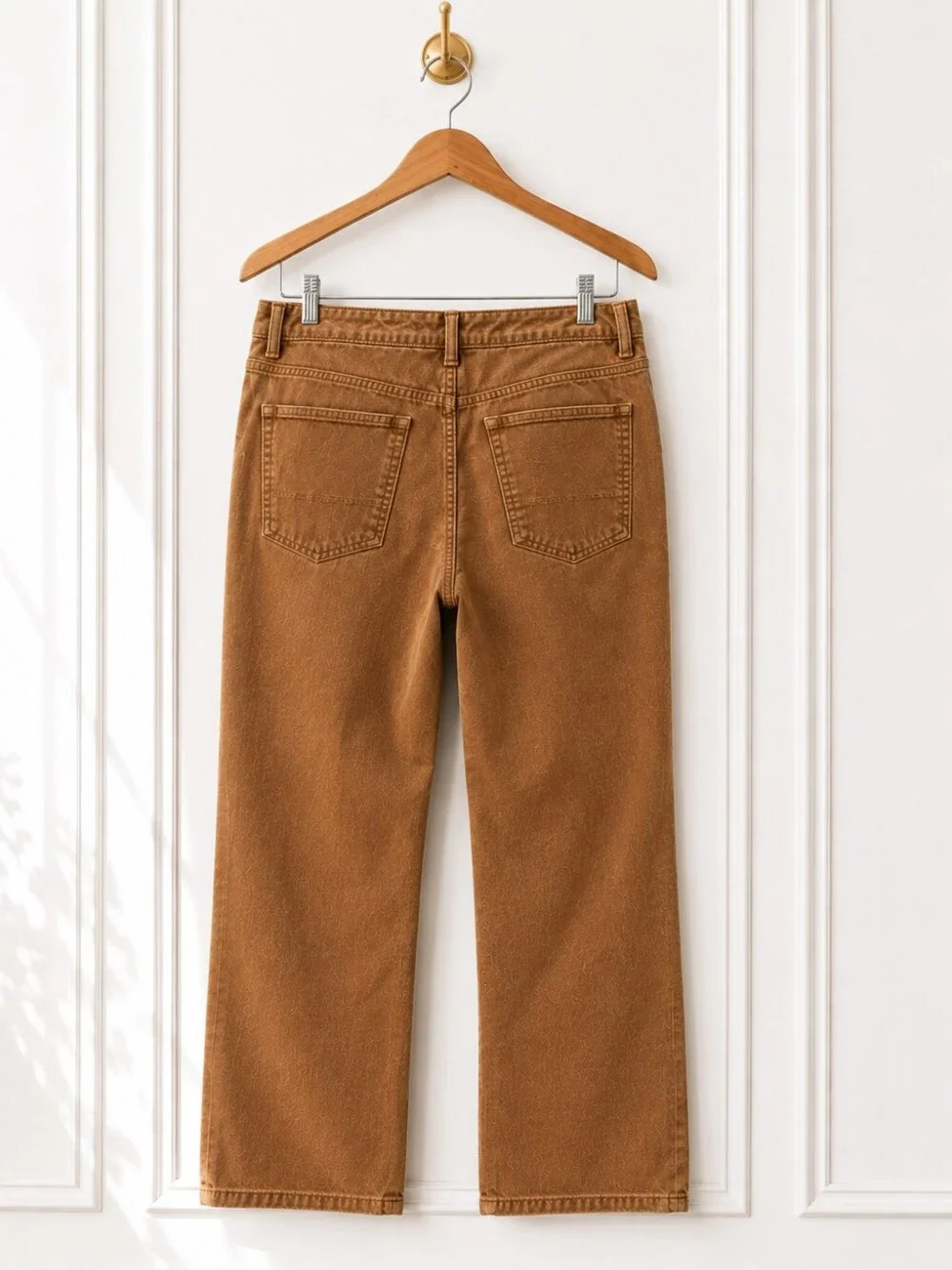 Lands' End Brown Bootcut Corduroy Pants Size 29 | Mid Rise Stretch - Picture 6 of 8